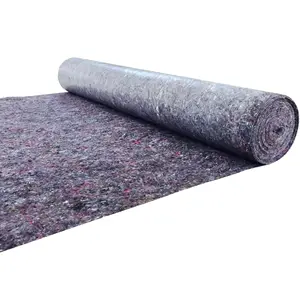 Nonwoven Fabric Grey Color 300gr 1x25m Painter Felt With Pe Film