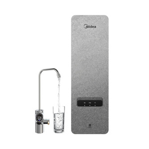 Système de filtration d'eau par osmose inverse Midea 1000 GPD avec affichage numérique et contrôle par application, en acier inoxydable - Product Image 1