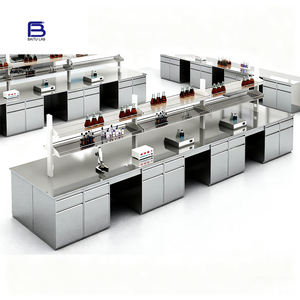 चिकित्सा सफाई कक्ष टेबल 304 स्टेनलेस स्टील बेंच लैब वाशिंग बेसिन सिंक टेबल - Product Image 4