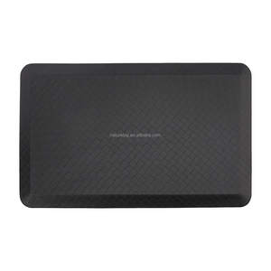 Alfombra Moderna Antifatiga para Escritorio, Diseño Floral, Tapete de Piso Confortable para Oficina o Cocina, Material de PU Acolchado - Product Image 1