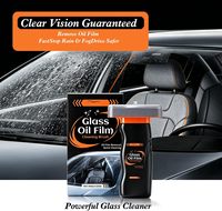 Nettoyant Puissant pour Film Huileux de Voiture, Décontamination et Élimination des Taches, Effet 2X, Agent Anti-Pluie et Anti-Buée, Revêtement pour Pare-Brise