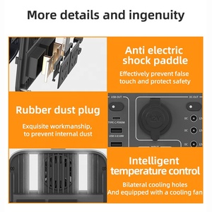 Chargeur <span class=keywords><strong>portable</strong></span> de voyage 1000W, banque d'énergie <span class=keywords><strong>solaire</strong></span> pour <span class=keywords><strong>iphone</strong></span> avec affichage led - Product Image 5