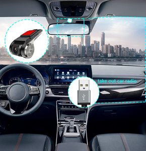 Nâng Cấp <span class=keywords><strong>USB</strong></span> Dashcam Adas Xe <span class=keywords><strong>DVR</strong></span> FHD1080P <span class=keywords><strong>USB</strong></span> Lái Xe Ghi Âm Android Đa Phương Tiện Máy Nghe Nhạc DVD X2V Video Recorder - Product Image 2