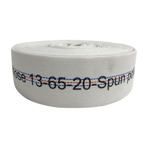 12kgs Fireman Water <strong>Pipe</strong> 2.5"x30m Flexible Fire Fighting Canvas Fire <strong>Hose</strong> with Quick Couplings - Product Image 1