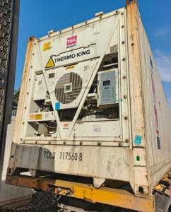 Used 40ft RH Reefer <b>Container</b> 40' High Cube 58m³ <b>Refrigerated</b> Shipping <b>Container</b> in Shenzhen - Product Image 1