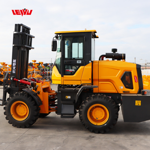 משלוח חינם מלגזה שטח 4 טון 4x4 מלגזה שטח מחוספס רב תכליתית מלגזה שטח מחוספס לשטח קשה - Product Image 3