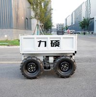 Véhicule tout-terrain télécommandé 4x4 pour chantier industriel d'ingénierie électrique
