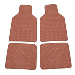 Universal <strong>Jaguar</strong> Compatible Full Set 3-Piece Luxury Leather Waterproof Wear-resistant Environmental Protection <strong>Car</strong> <strong>Mats</strong> - Product Image 2