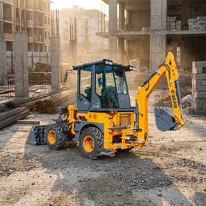 Retroexcavadora Compacta FMAN FM415 con Capacidad de Carga de 1200 kg y Cucharón de 0.8 m³ para Construcción - Product Image 2
