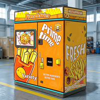 Máquina Expendedora de Papas Fritas Totalmente Automática, Múltiples Opciones, Pantalla Táctil, Gestión Basada en la Nube para Uso Comercial