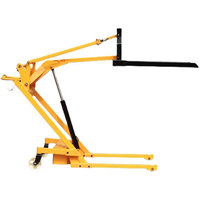 Gabelstapler mit gebogenem Arm, tragbarer elektrischer Gabelstapler mit gebogenem Arm, Stapler kran, kleines Paletten handhabung fahrzeug