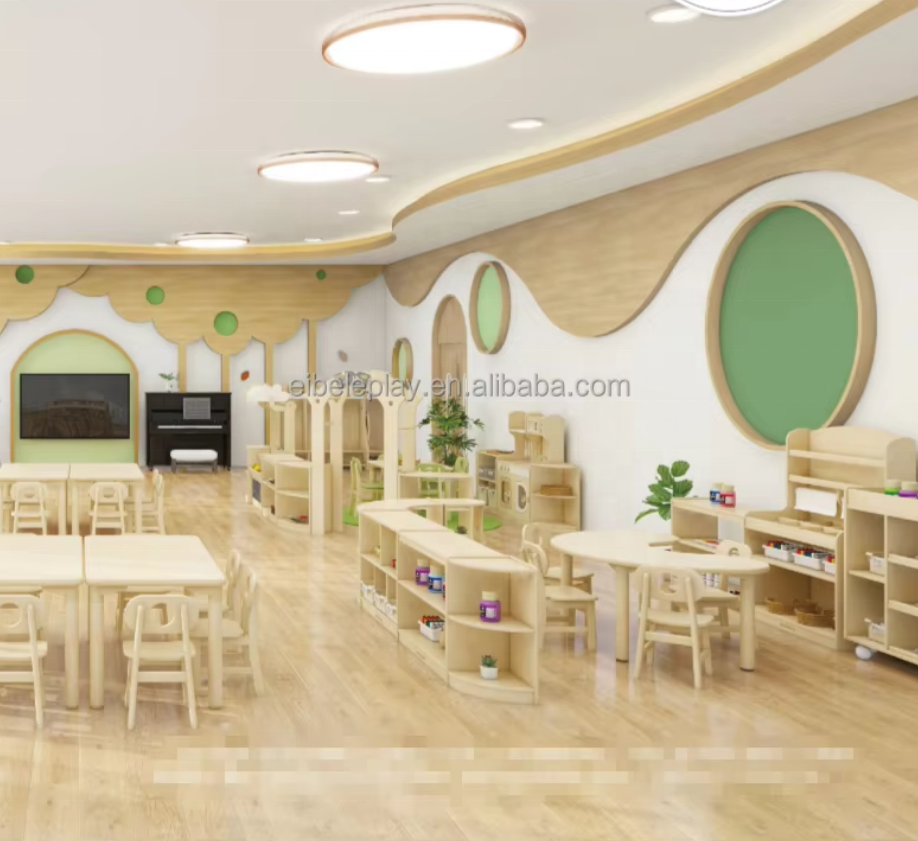 Kindergarten Classroom Furniture Sets Daycare Classroom Design Rustic ...