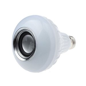 12 Wát RGB thông minh âm nhạc LED Bóng đèn không dây điều khiển từ xa E27 cơ sở AC cung cấp điện Led Loa - Product Image 2