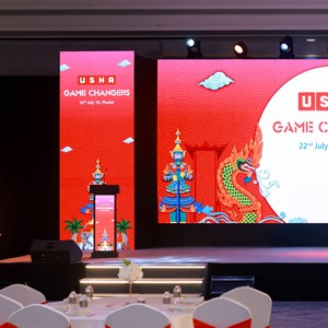 Booth Digital Signage Contemporary Lectern Podium Led Display Suitable Use for Conferences Presentations P1.53 Lectern Display L - Product Image 3
