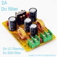 Filtre passe-bas DC LC 4A 10A 20A EMI Éliminer les interférences électromagnétiques DC Commutation PUISSANCE EMC Amplificateur audio de voiture 12V 24V
