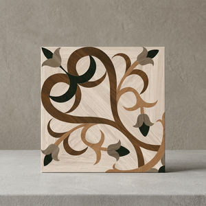 Carreaux de sol en céramique effet bois 30x30cm, aspect planche, mosaïque numérique, décoration intérieure pour salon et bureau - Product Image 4