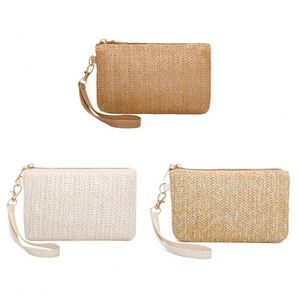 Enfants chapeau et sac ensemble paille papier plage journal Boho sangle pour sac à main frais beau sac à main bonne qualité dames sacs écologique - Product Image 1