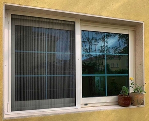 Màn Hình Trượt Cửa Có Thể Thu Gọn Màn Chống Muỗi Gấp Gọn Màn Hình Cửa Sổ Xếp Li Phụ Kiện Màn Hình Nam Châm Lưới Mềm Nhôm Định Hình - Product Image 5