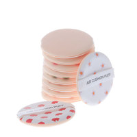 Bouffée de coussin d'air sans latex doux fond de teint liquide de marque privée éponge de maquillage poudre bouffée compacte vente en gros