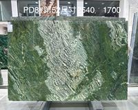 Pierre naturelle de luxe verte zèbre pour les murs/sols/murs décoratifs/îlots/murs d'art/lavabos de lieux haut de gamme