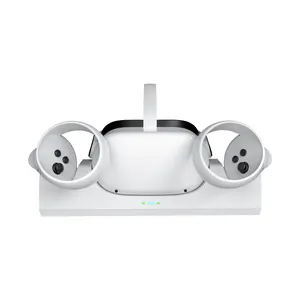 VR tai nghe bộ điều khiển hiển thị đứng gắn Trạm Sạc cơ sở Sạc Dock cho Quest 2