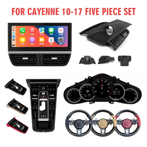 NaviHua Speedometer Steering Android Screen Wheel LCD <b>Clock</b> for Porsche Cayenne Interior Kit Saddle Modification Car Accessories - Product Image 2