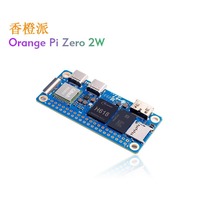 Orange Pi Zero 2 W DDR4 Mini PC Allwinner H618 WiFi SBC Development Board Processeur Quad-core Cortex-A53 Haute Performance
