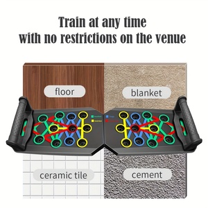 Barra de Flexiones Plegable Portátil con Logotipo Personalizado al por Mayor de Fábrica, Equipo de Ejercicio para Entrenamiento en Casa, Tabla de Flexiones para Entrenamiento en Casa - Product Image 2
