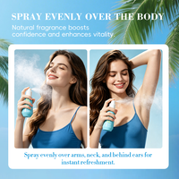 Nouvelle Arrivée Coréenne : Brume Corporelle Rafraîchissante Virale pour Femme, Parfum Frais Longue Durée, Spray Corporel, Fabrication en Marque Blanche
