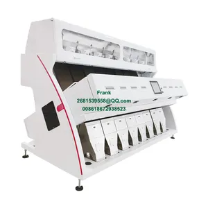 rice milling machine 8-chute Electronic Color Sorting Machine Grain Rice Grading Machine Mini Rice Color Sorter Price