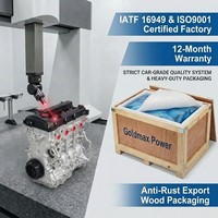 GOLDMAX Nouveau Moteur Complet 2.5L Duratec C25HDEX pour Ford Fusion Escape Kuga Transit Connect 2488CC 175HP Essence