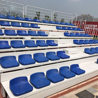 En gros en plastique football tribune chaises de stade gradin coussin chaises de stade