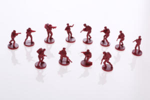 Sea, ground and Air <span class=keywords><strong>military</strong></span> soldier man model set plastic soldier sand table soldier small figure giocattoli da combattimento per bambini - Product Image 5