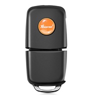 Télécommande filaire XHORSE XKB520EN de deuxième génération pour VW B5 Style, 3 boutons, programmation sans fil, version améliorée du XKB501EN