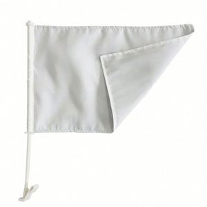Manufacturer Direct Supplier Customized Polyester Custom Blank Sublimation <b>Flag</b> for Car Windows with Unbreakable Stick - Product Image 4