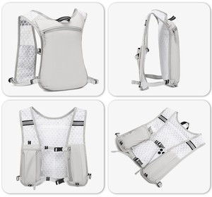 Wholesale Outdoor Running <b>Hydration</b> Vest <b>Backpack</b> Sport Vest Unisex Outdoors Reflective Trail Running Jogging <b>Hydration</b> Bag - Product Image 4