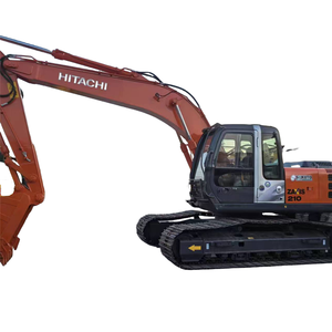 Excavadora de Orugas Usada Grande de 21 Toneladas Marca Hitachi ZX210, Excavadora de Segunda Mano con Motor Isuzu para Construcción Agrícola, con Certificación EPA y CE - Product Image 1