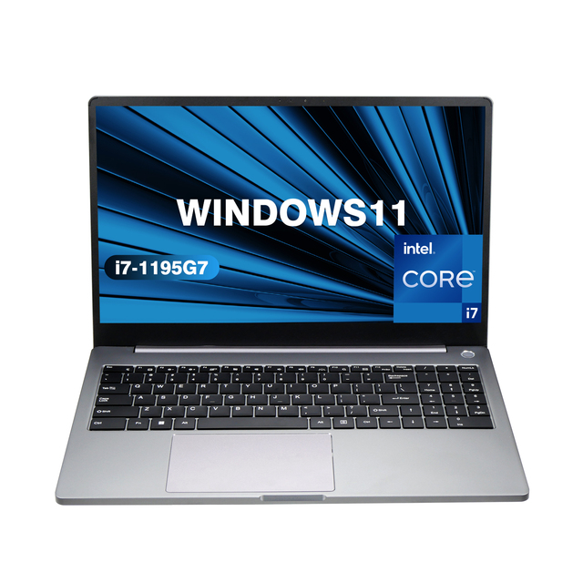 Cheap 15.6 Inch Student Laptop Intel I7-1195G7 16GB RAM 512GB SSD Windows 11 Metal Body Fingerprint Backlit Bulk Order Sourcing