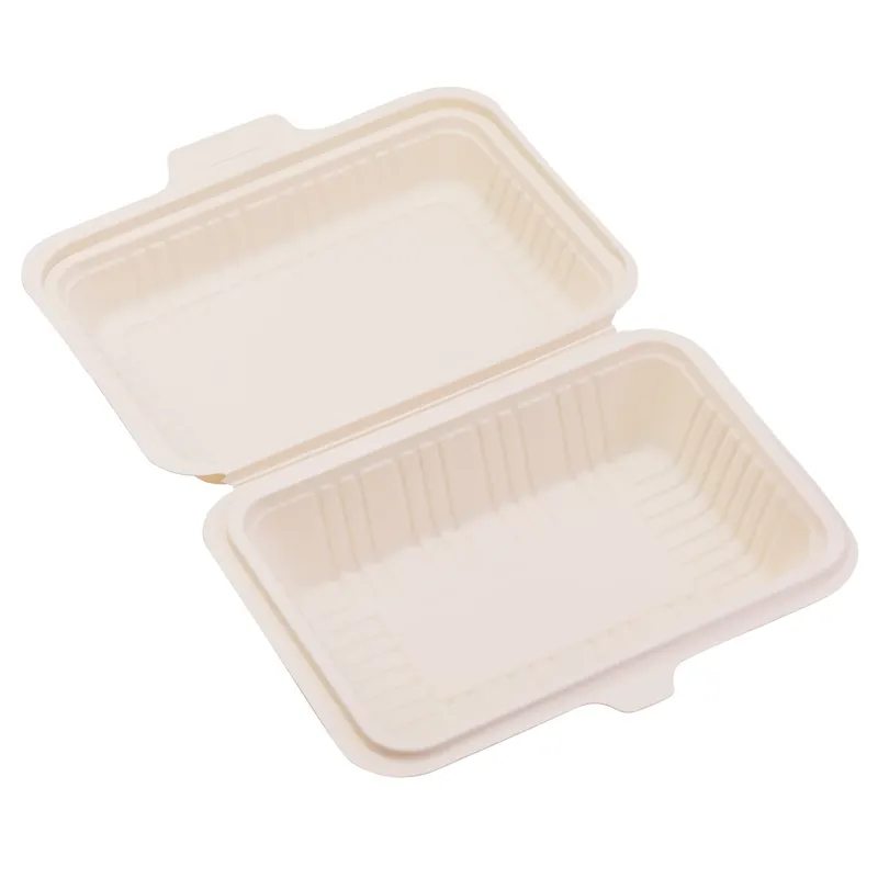 China Manufacture Fast Food Box Food Packaging Boxes Corn Strarch Food Box
