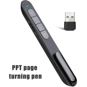 Pointeur de présentation laser 2.4G USB sans fil faible consommation télécommande stylo PowerPoint <span class=keywords><strong>PPT</strong></span> conférences réunions diapositives - Product Image 2