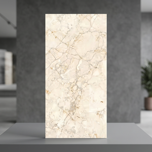 กระเบื้องปูพื้นและผนังเคลือบเงาเมทัลลิก Espen Crema ขนาด 600x1200 มม. หนา 8.5 มม. - Product Image 1
