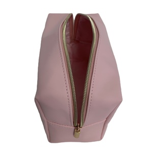 Túi Trang Điểm Túi Mỹ Phẩm Nhỏ Thanh Lịch Cho Nữ Túi PU Có Khóa Kéo Túi Mỹ Phẩm Thời Trang PU Tùy Chỉnh Bán Sỉ Có LOGO Dập Nổi - Product Image 2