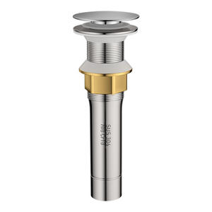 Tappo di Scarico a Scatto per Lavabo con Filtro, Sistema di Drenaggio per Lavandino - Product Image 1