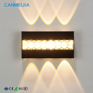 Applique murale LED moderne en ABS, <span class=keywords><strong>éclairage</strong></span> haut et bas, blanc chaud, pour <span class=keywords><strong>extérieur</strong></span>, intérieur, hôtel, <span class=keywords><strong>maison</strong></span>, couloir, jardin - Product Image 3
