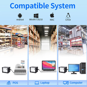 OCR RFID NFC nhúng 2D RS232 Máy quét mã vạch 1D 2D QR máy quét thẻ mã vạch NFC Máy quét Đầu đọc mã vạch - Product Image 5