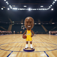 Figurine de superstar du basketball en résine peinte à la main, décoration de bureau sportive, trophée, objets de décoration pour la chambre, sculpture de collection sur le thème du sport