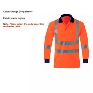 <span class=keywords><strong>OEM</strong></span>高品質クイックドライワーク建設服長袖男性安全<span class=keywords><strong>Hi</strong></span> <span class=keywords><strong>Vis</strong></span>作業服反射夏ロゴ販売バルク - Product Image 6