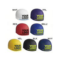 Gorra de Natación Unisex de Alta Calidad 2026, Carcasa Rígida 3D, Logotipo Personalizado, Gorra de Natación de Cúpula Suave