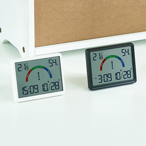 電子目覚まし時計温度湿度計多機能磁気設計大型LCDカラースクリーンデジタル温度計 - Product Image 3