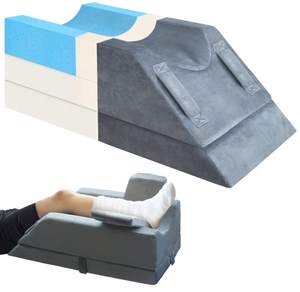 Oreillers d'élévation de jambe réglables en hauteur 4 pour après les blessures ou le repos - Product Image 1